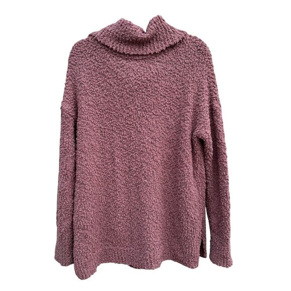 Pink Republic Womens Cozy Textured Loose Knit Stretch Cowl Neck Sweater New XXL - Picture 7 of 10